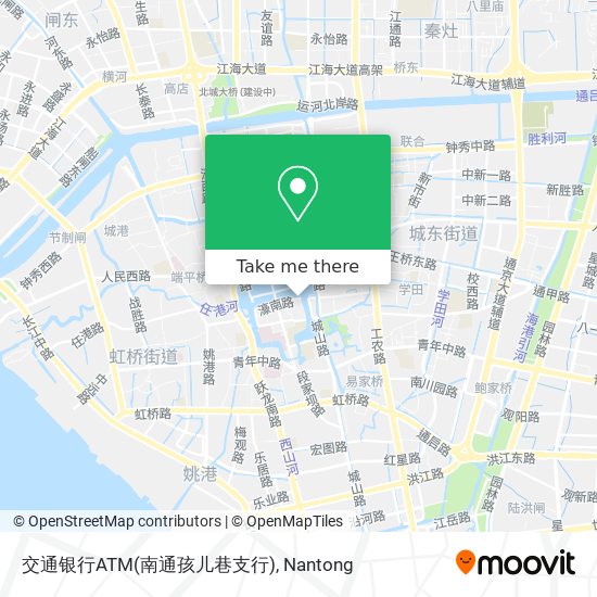 交通银行ATM(南通孩儿巷支行) map