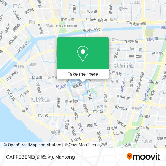 CAFFEBENE(文峰店) map