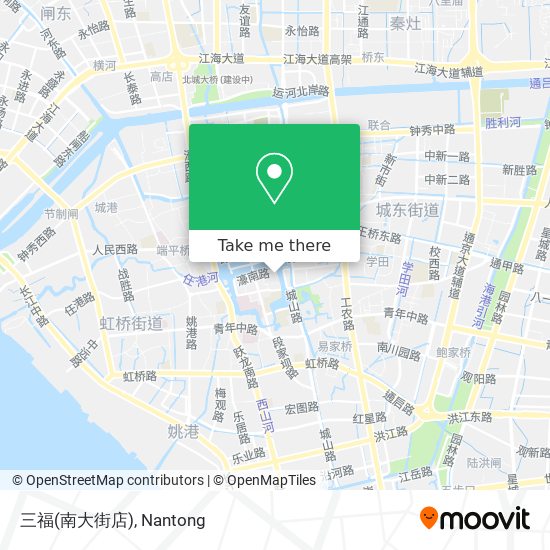 三福(南大街店) map