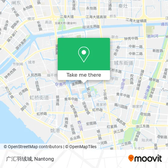 广汇羽绒城 map