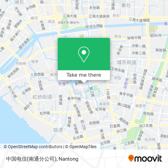 中国电信(南通分公司) map