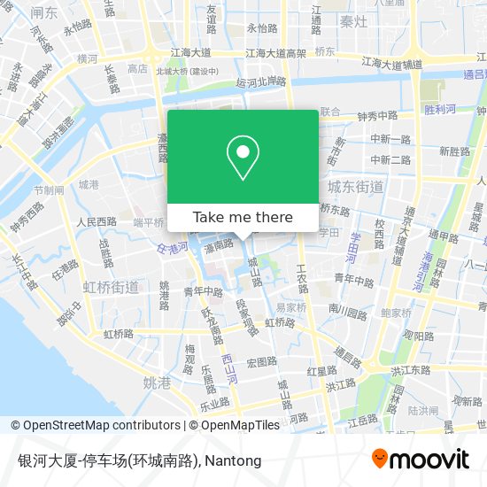 银河大厦-停车场(环城南路) map