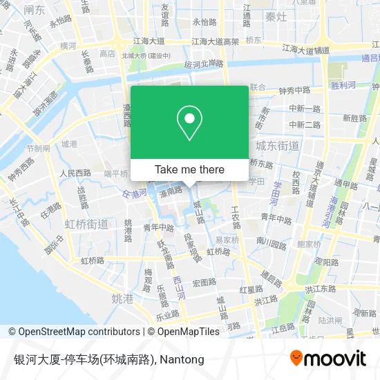 银河大厦-停车场(环城南路) map