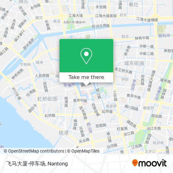 飞马大厦-停车场 map