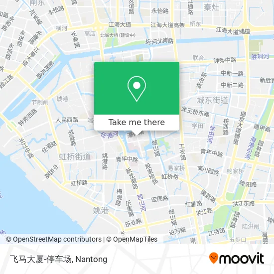 飞马大厦-停车场 map
