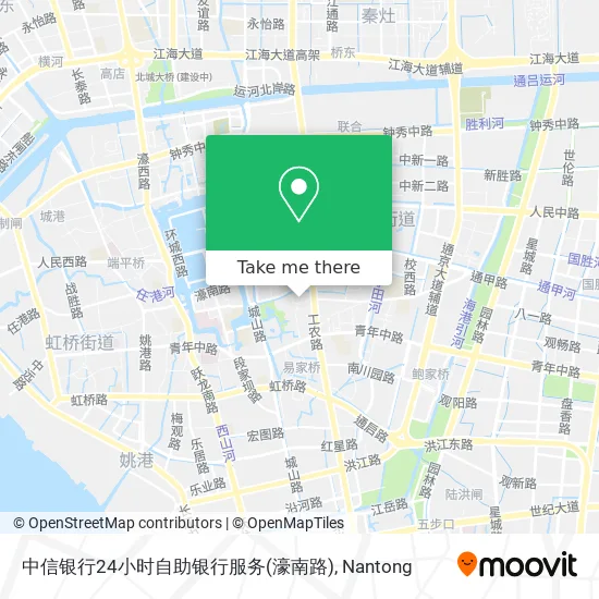 中信银行24小时自助银行服务(濠南路) map