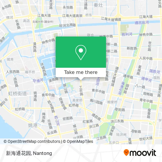 新海通花园 map