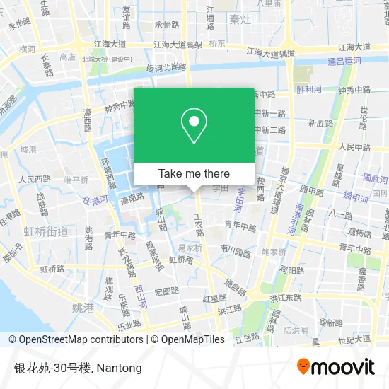 银花苑-30号楼 map