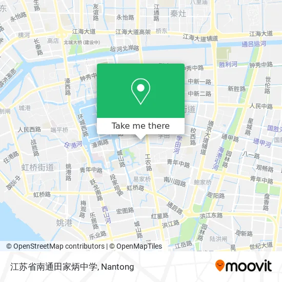 江苏省南通田家炳中学 map