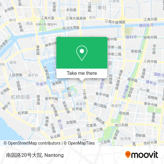 南园路20号大院 map