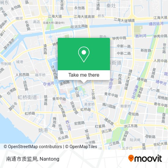 南通市质监局 map