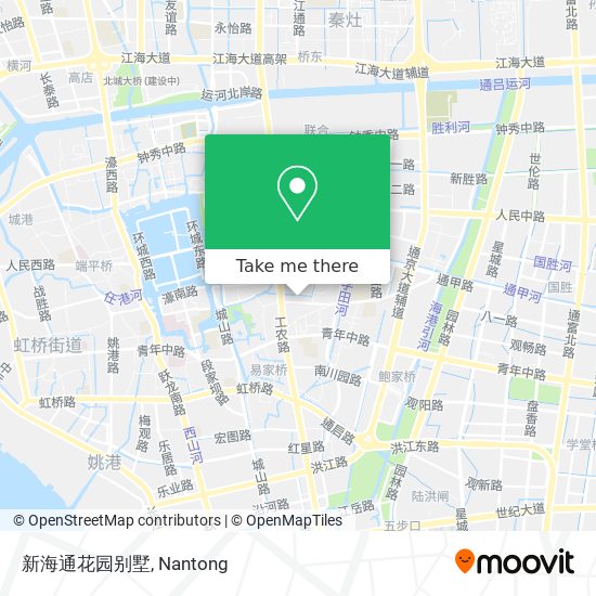新海通花园别墅 map