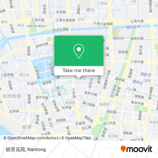 丽景花苑 map