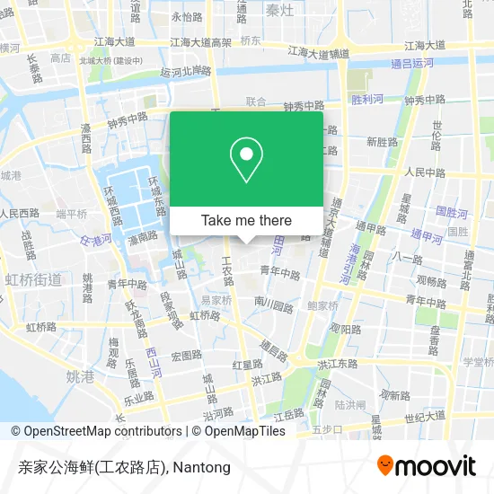 亲家公海鲜(工农路店) map
