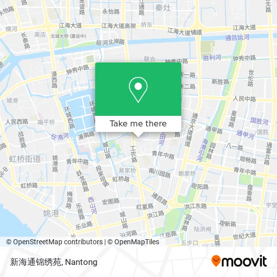 新海通锦绣苑 map