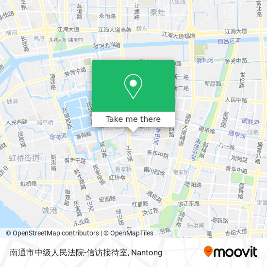 南通市中级人民法院-信访接待室 map