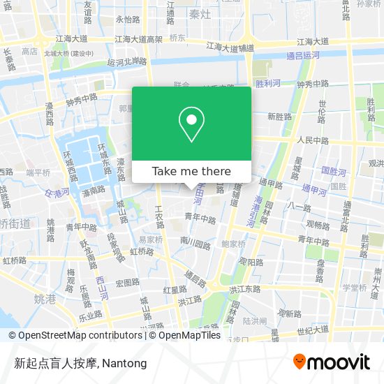 新起点盲人按摩 map