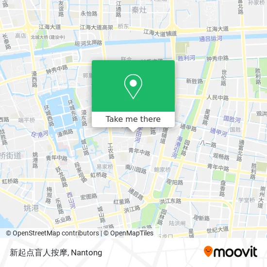 新起点盲人按摩 map