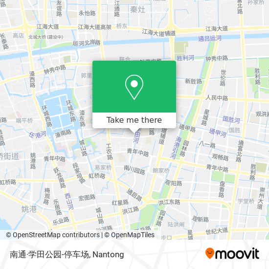 南通·学田公园-停车场 map