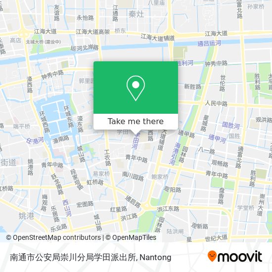 南通市公安局崇川分局学田派出所 map