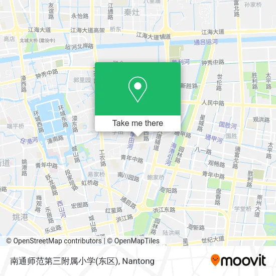 南通师范第三附属小学(东区) map