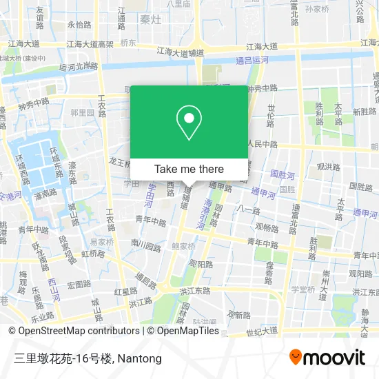 三里墩花苑-16号楼 map