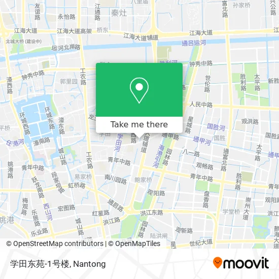 学田东苑-1号楼 map