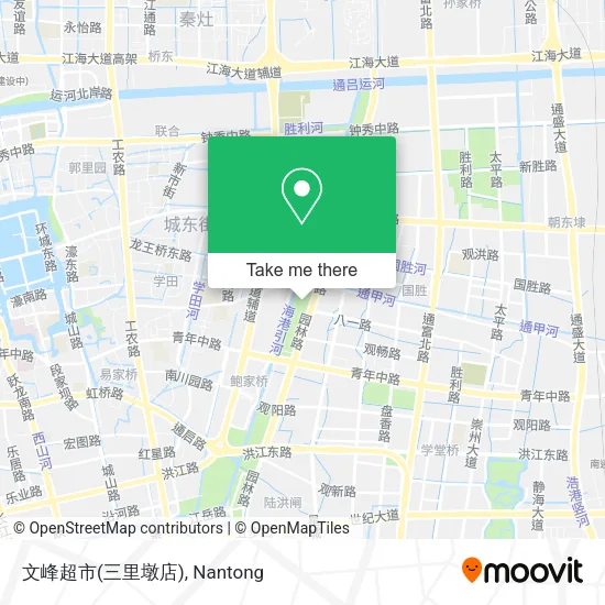 文峰超市(三里墩店) map