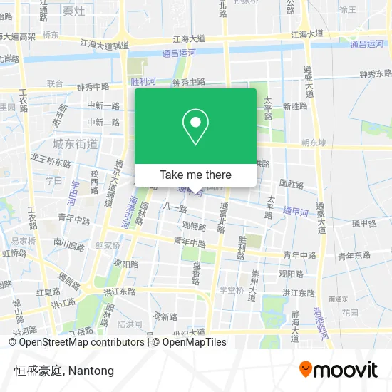 恒盛豪庭 map