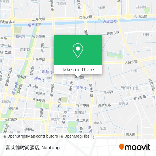 富莱德时尚酒店 map