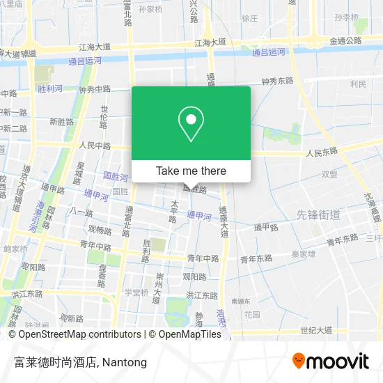 富莱德时尚酒店 map