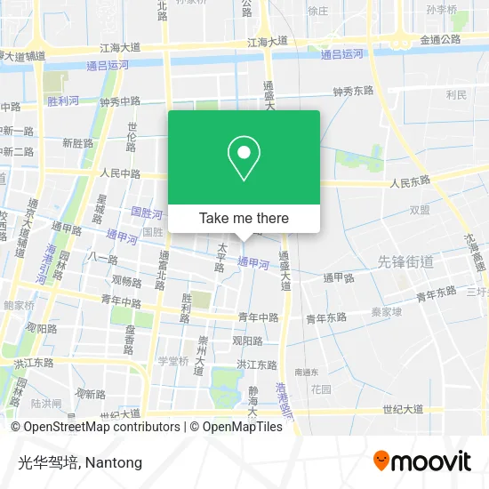 光华驾培 map