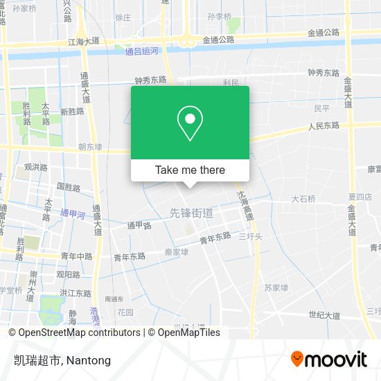 凯瑞超市 map