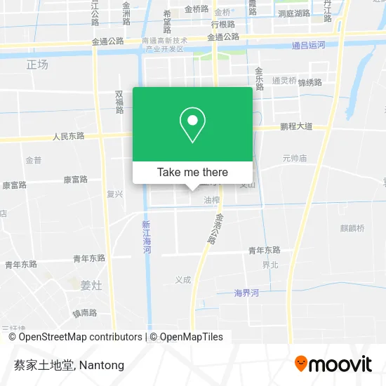 蔡家土地堂 map