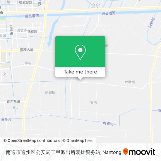 南通市通州区公安局二甲派出所袁灶警务站 map