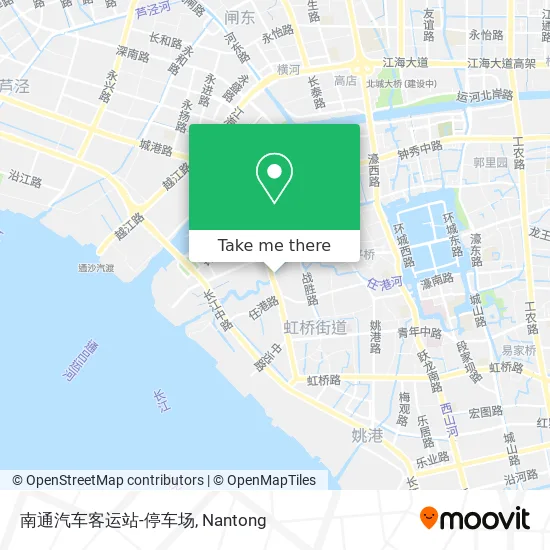 南通汽车客运站-停车场 map