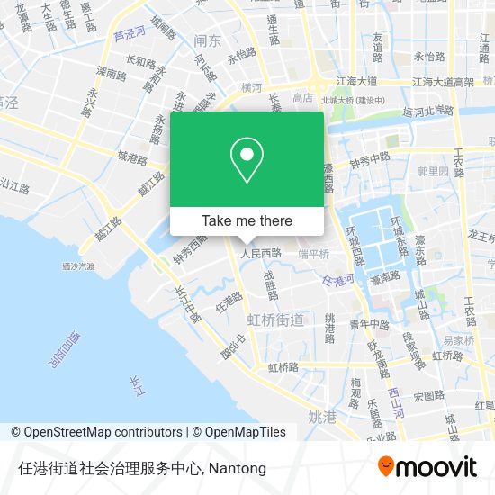 任港街道社会治理服务中心 map