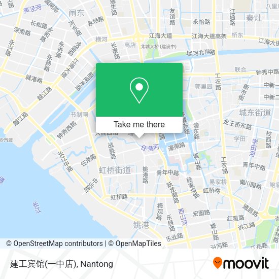建工宾馆(一中店) map
