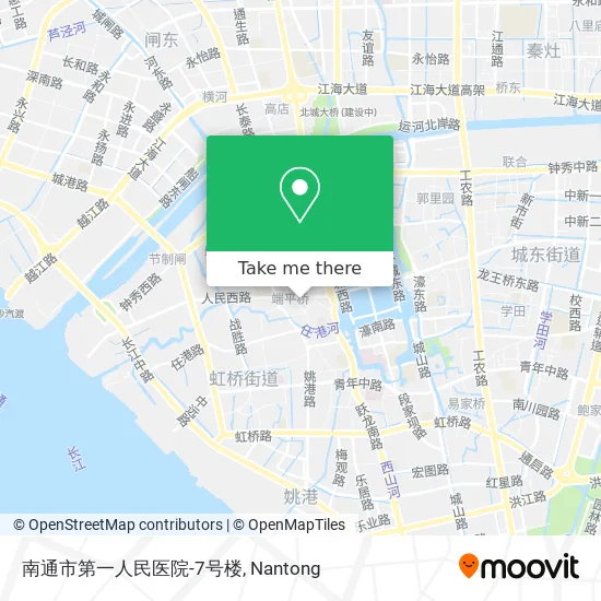 南通市第一人民医院-7号楼 map