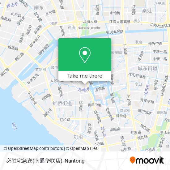 必胜宅急送(南通华联店) map