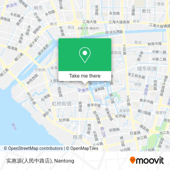 实惠源(人民中路店) map