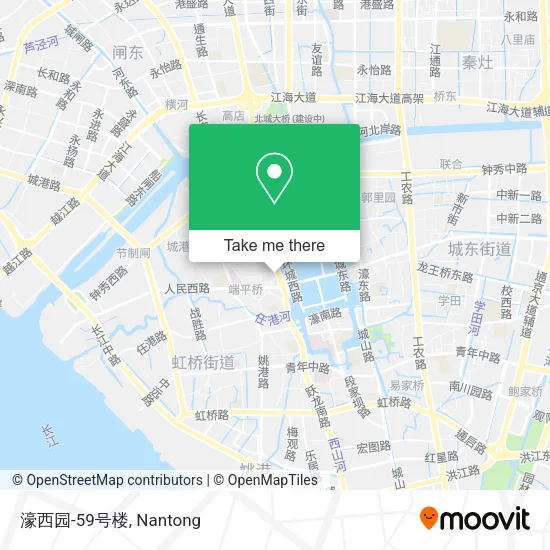 濠西园-59号楼 map