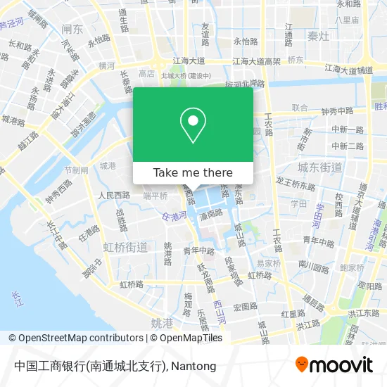 中国工商银行(南通城北支行) map