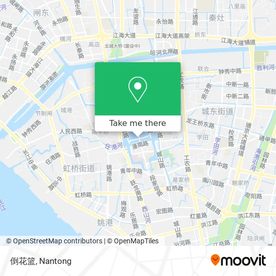 倒花篮 map