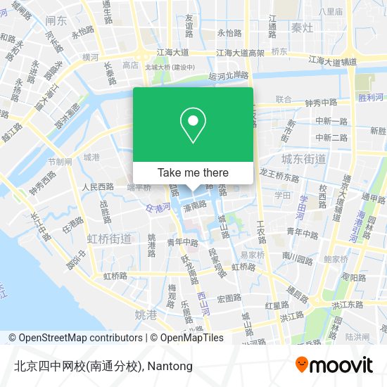 北京四中网校(南通分校) map