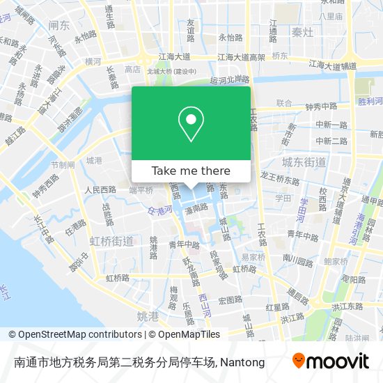 南通市地方税务局第二税务分局停车场 map