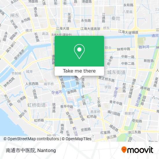 南通市中医院 map