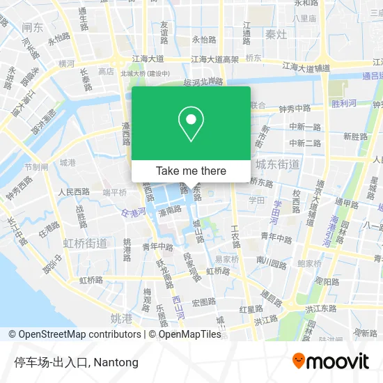 停车场-出入口 map