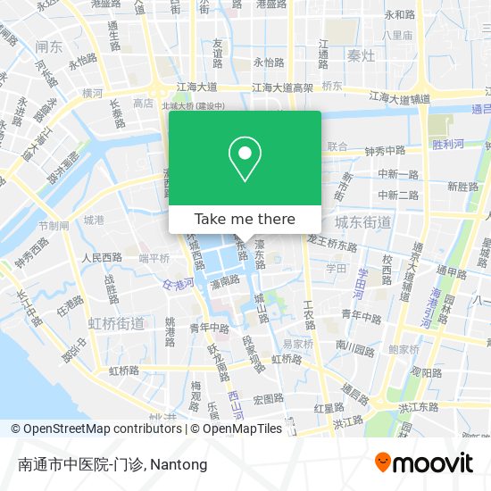 南通市中医院-门诊 map