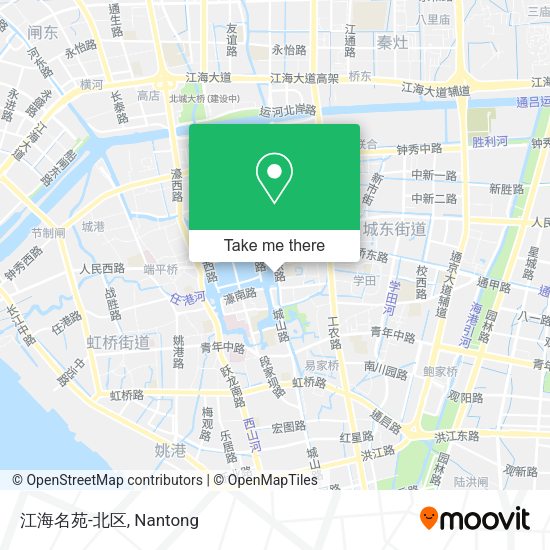 江海名苑-北区 map
